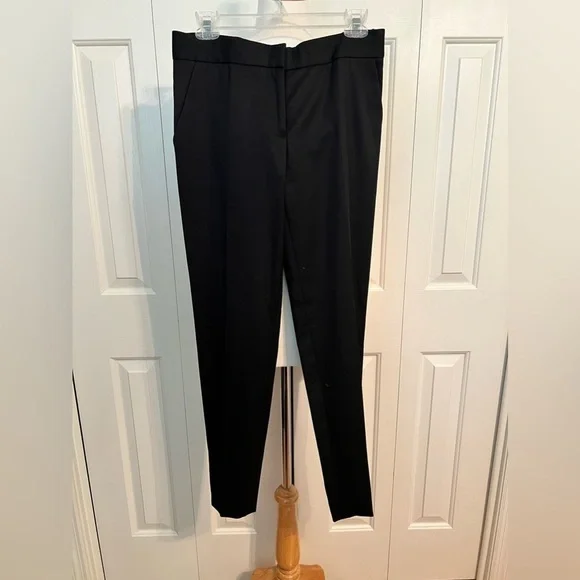 Stella McCartney Vivian Skinny Zip Black Pants Size Italian 40, US 4-6 - Picture 4 of 15